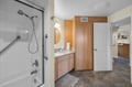 River Ridge 601- Main Floor King Suite Bathroom with Laundry