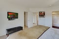 Bedroom with TV