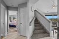 Your private stairway leads to bright, airy spaces with forest views through expansive windows—perfect for unwinding after a day of exploring.