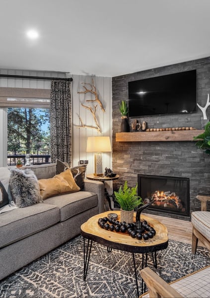 Explore Stays with Fire Place.